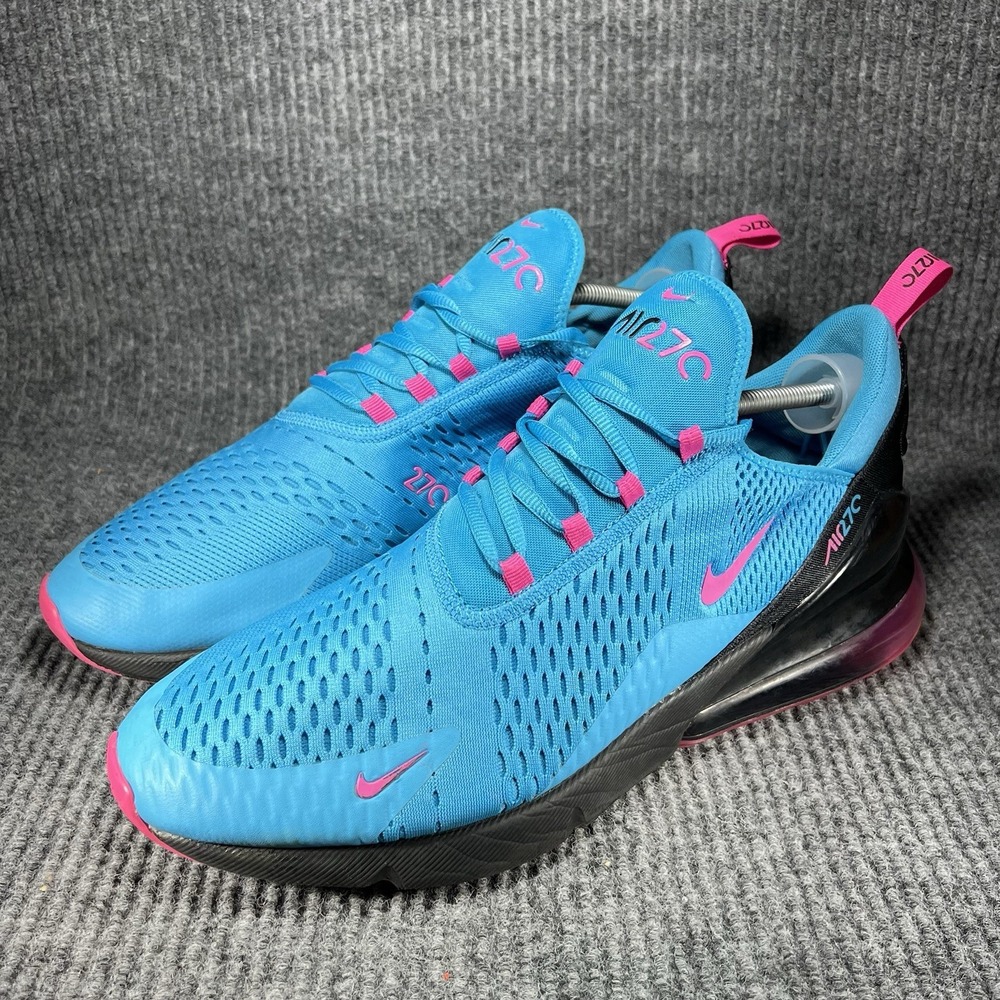 Nike Air Max 270 Men's Size 14 South Beach Blue Miami Pink Running BV6078-400